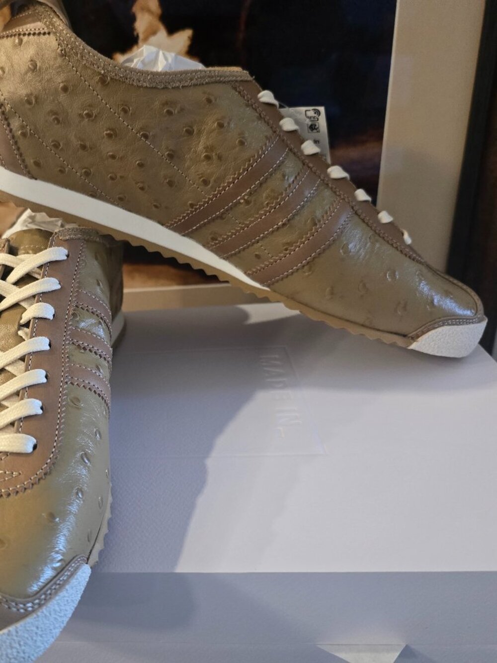 adidas Originals ITALIA 60s Made in Italy Desert Brown JR8378 Men's Size 11 NEW